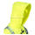 Men's Lime Green High-Visibility Hooded Sweatshirt